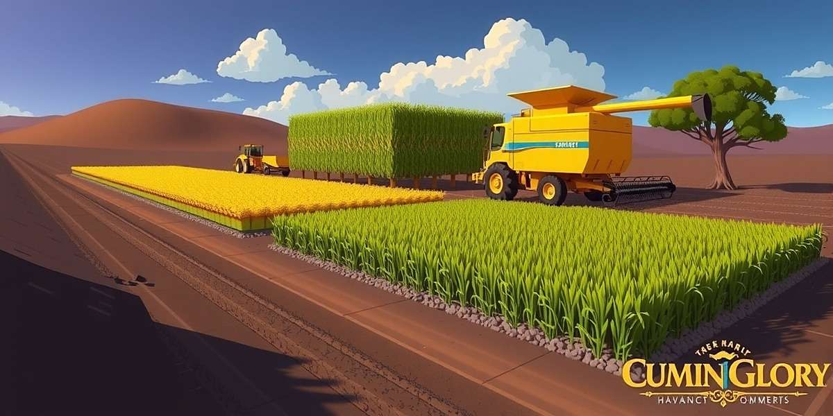 Cumin Glory - Advanced Farming Techniques Illustration of advanced farming techniques in Cumin Glory